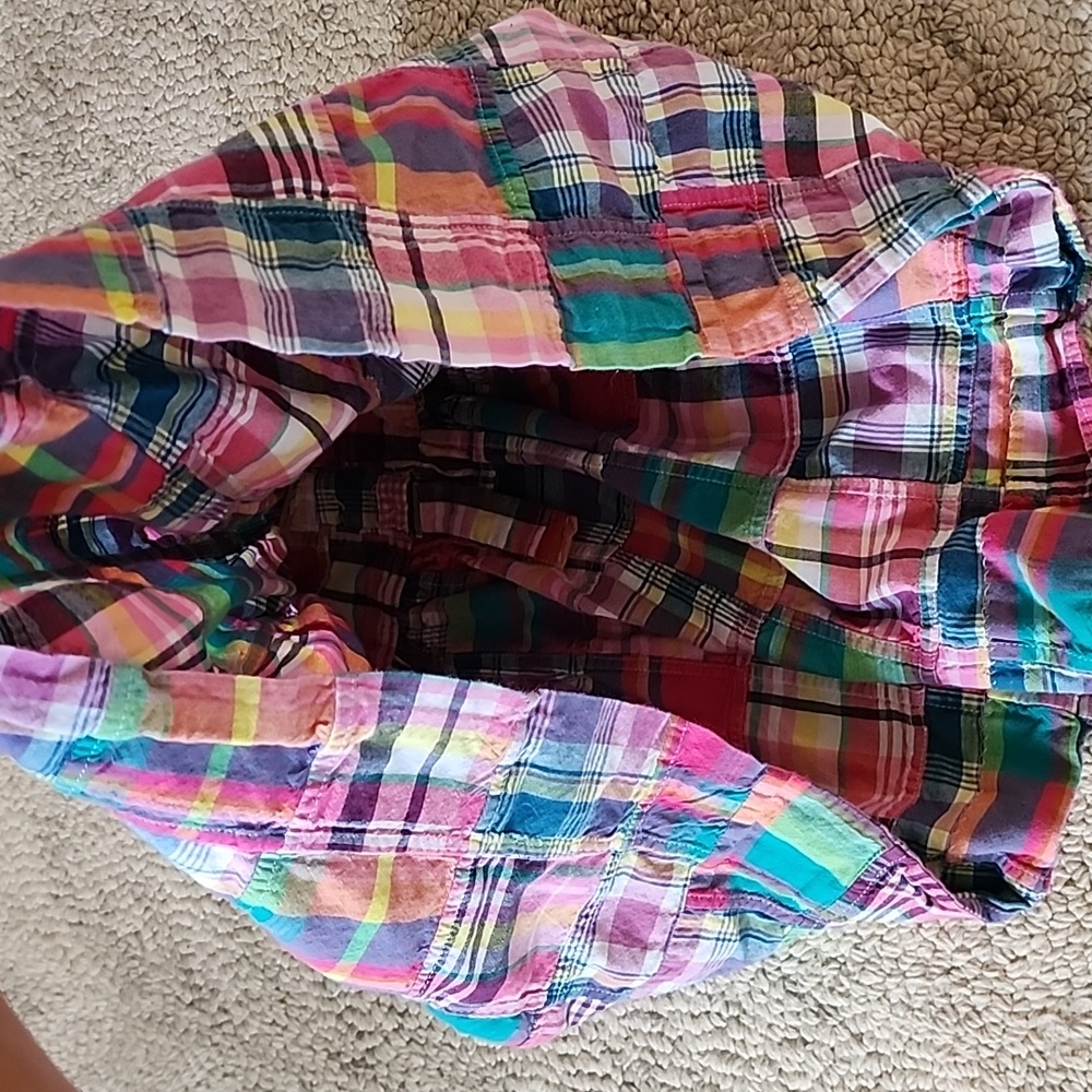 Ralph Lauren Baby Girl Patchwork Plaid Dress - Picture 4 of 7